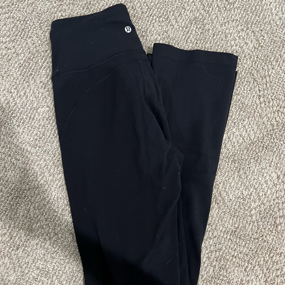 lululemon flared leggings